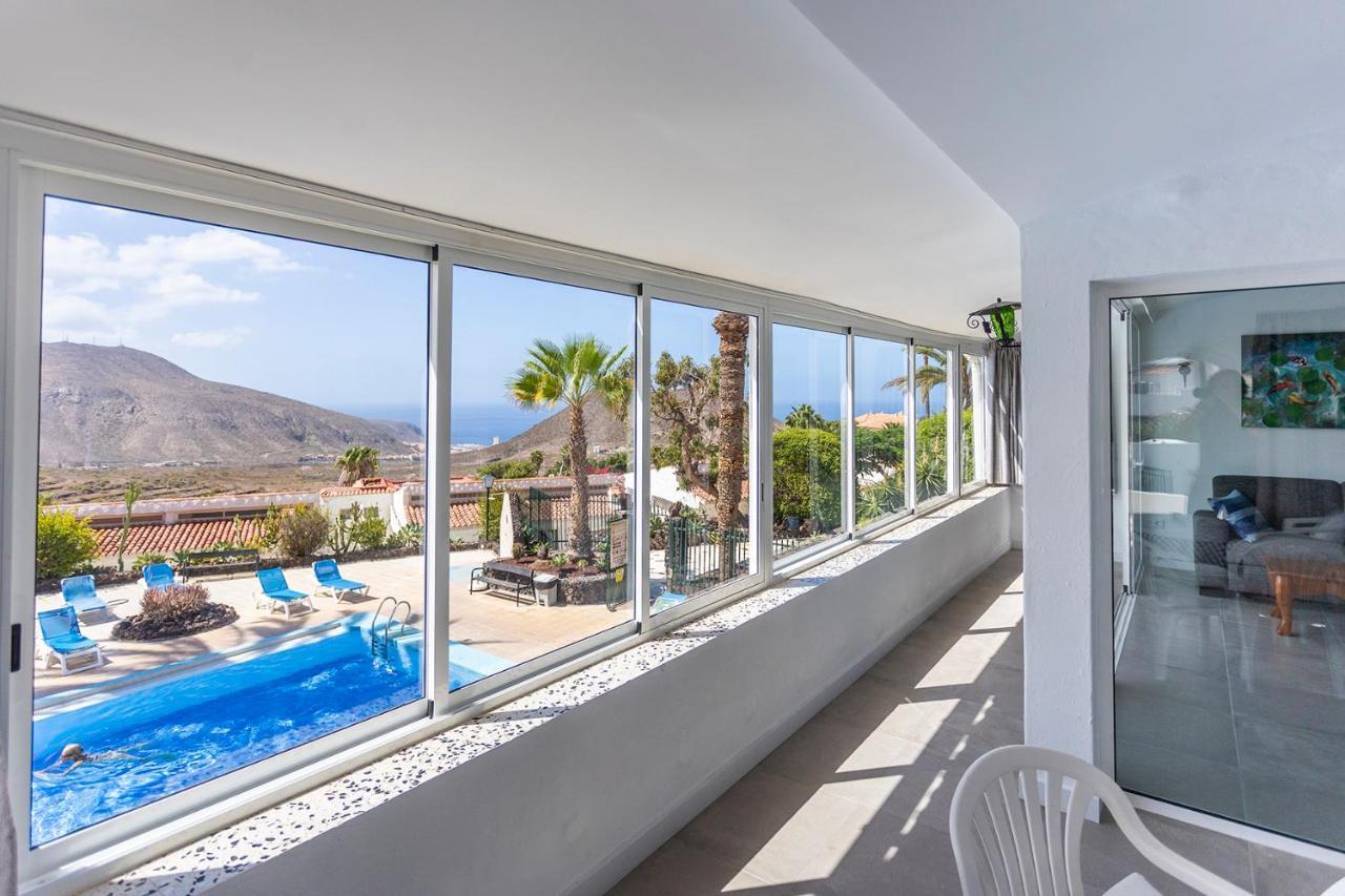 Villa Azure Horizon And Breeze - Panoramic Ocean View And Heated Pool Chayofa Eksteriør bilde