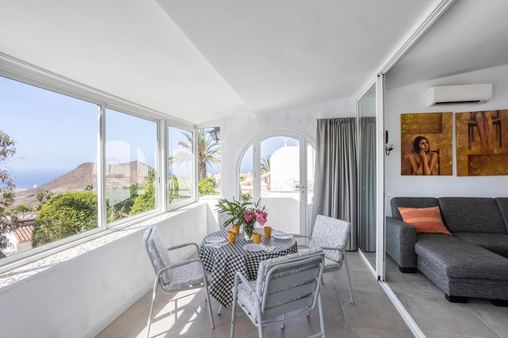 Villa Azure Horizon And Breeze - Panoramic Ocean View And Heated Pool Chayofa Eksteriør bilde